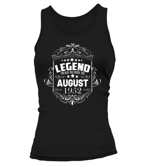 70th Birthday Gifts August 1952 Vintage Sayings Tank top Woman
