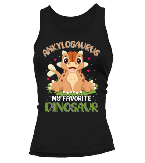 Ankylosaurus my favorite dinosaur Tank top Woman