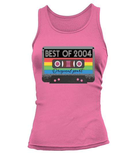 Best Of 2004 Vintage Cassette Retro Birthday Tank top Woman