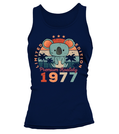 Birth Year 1977 Birthday Gift Koala Bear Koalas Tank top Woman