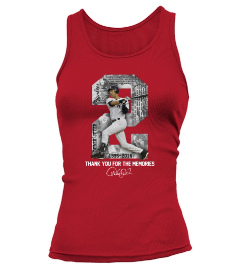 Derek Jeter Thank you for the memories Tank top Woman