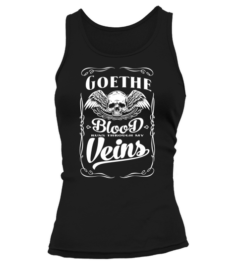 Funny Vintage Tshirt for Goethe Tank top Woman