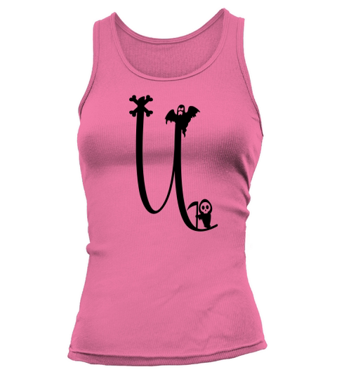 Halloween Alphabets Clipart U Tank top Woman