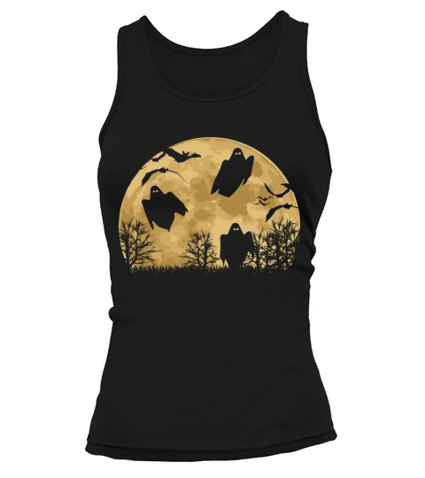 Halloween Ghost Specter Gift Idea Tank top Woman
