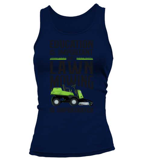 Lawn Mower Mowing Dad Father Tank top Woman