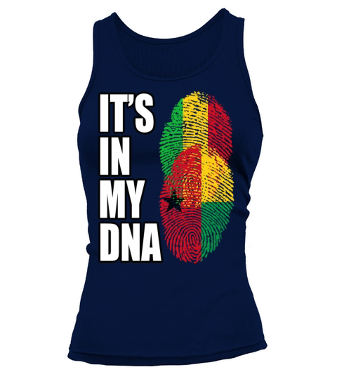 Malian And Georgian Mix Heritage DNA Flag Tank top Woman