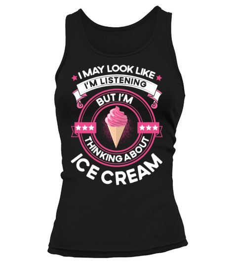 Sarcastic Ice Cream Lover Tank top Woman