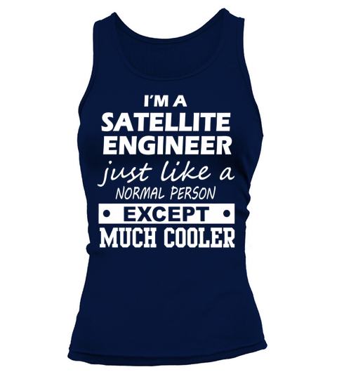 SATELLITE ENGINEER Cooler Tank top Woman