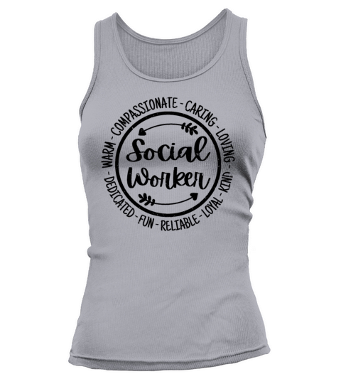Social Worker Vintage Gift Tank top Woman