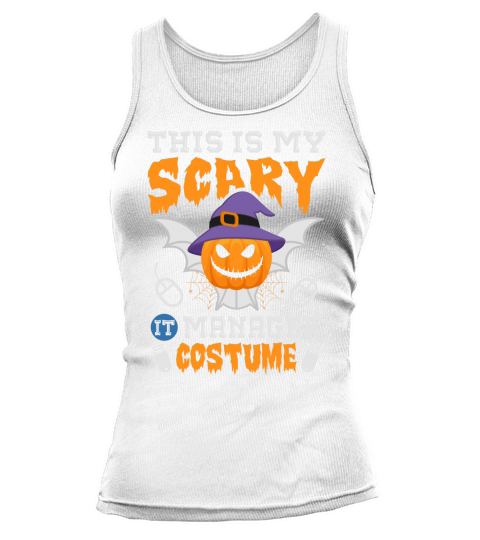 This Is My Scary IT Manager Halloween Costume Tank top Woman