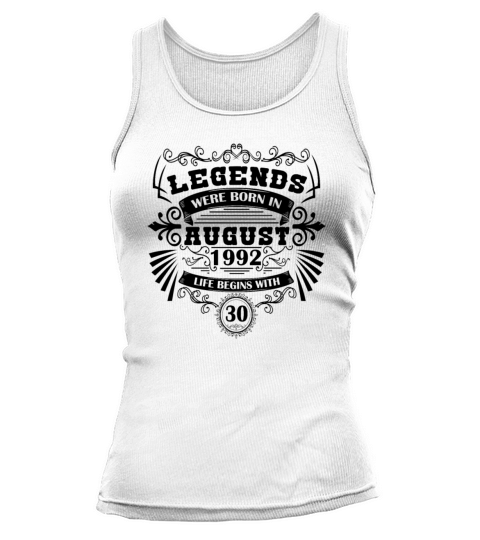 Vintage 1992 Birthday 30th Birthday Gifts Tank top Woman