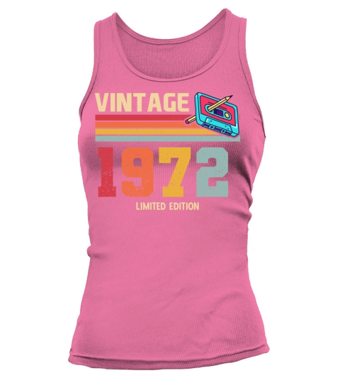 Vintage 50 Birthday Costume Men 50th BDay Birthday Tank top Woman
