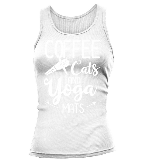 Yoga Cat Beginner Workout Poses Quotes Meditation Tank top Woman