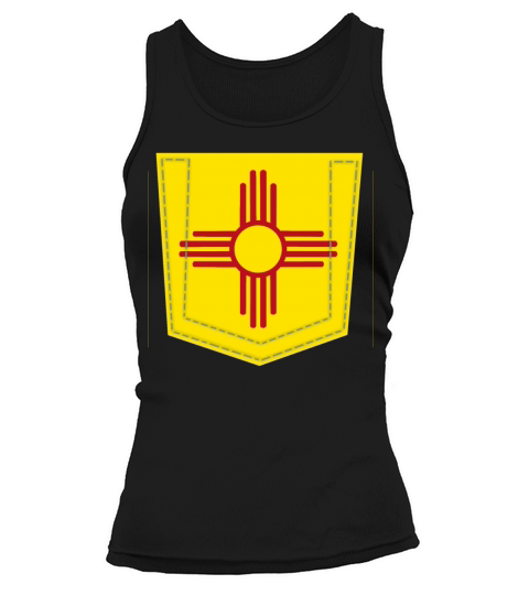 zia symbol pocket Tank top Woman