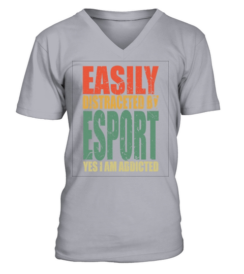 Esport Saying funny V-Neck T-shirt
