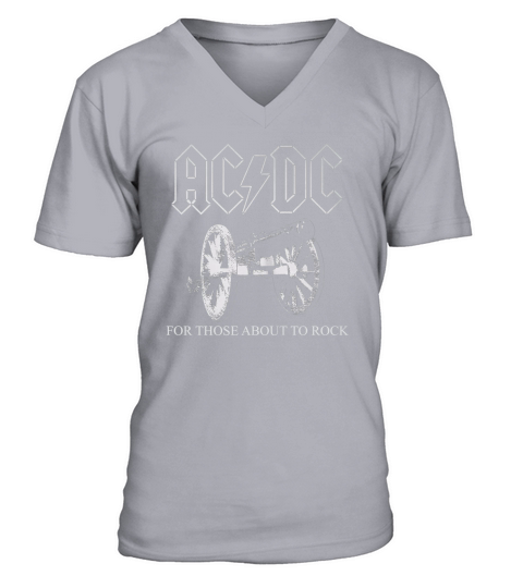 exp-acdc-55 -  t-shirt V-Neck T-shirt