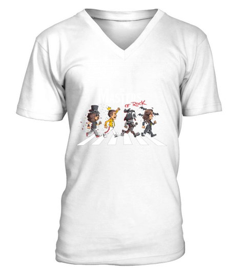 Freddie Mercury Die Meister des Rocks V-Neck T-shirt