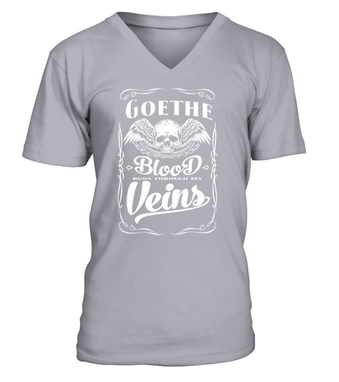 Funny Vintage Tshirt for Goethe V-Neck T-shirt