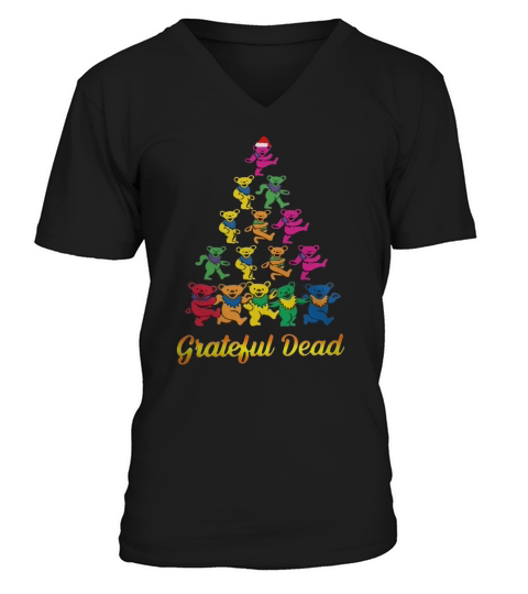 Grateful dead bears shirt V-Neck T-shirt