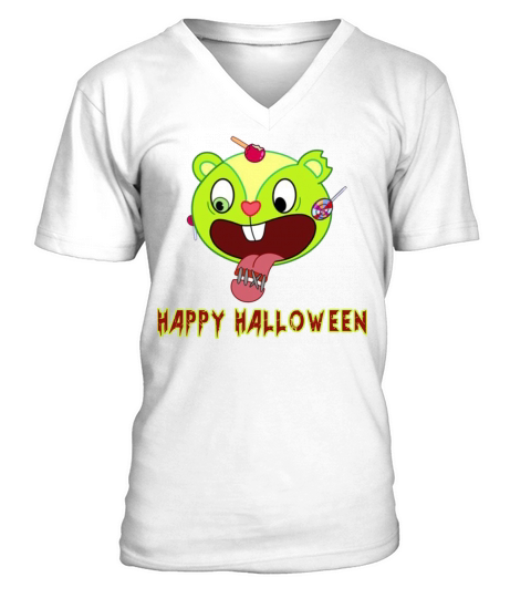 Happy Halloween V-Neck T-shirt