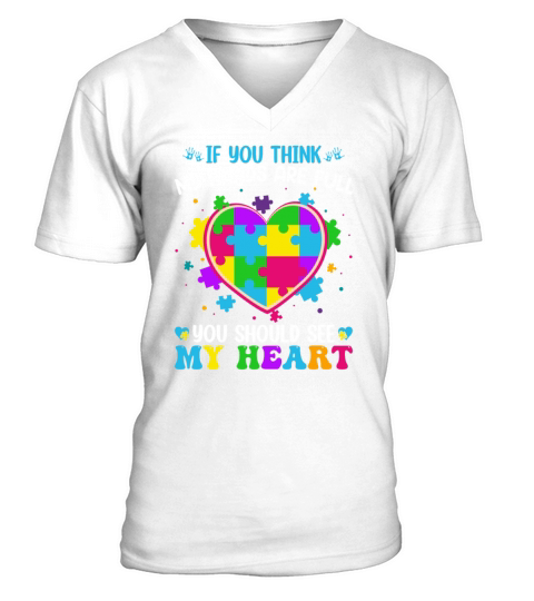 If You Think My Hands Are Full You Should See My V-Neck T-shirt