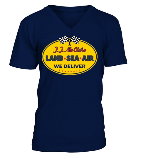 JJ Mc Clure Garage V-Neck T-shirt