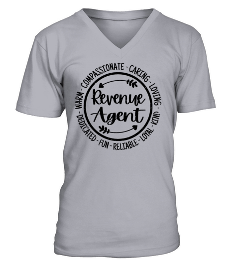 Revenue Agent Vintage Gift V-Neck T-shirt