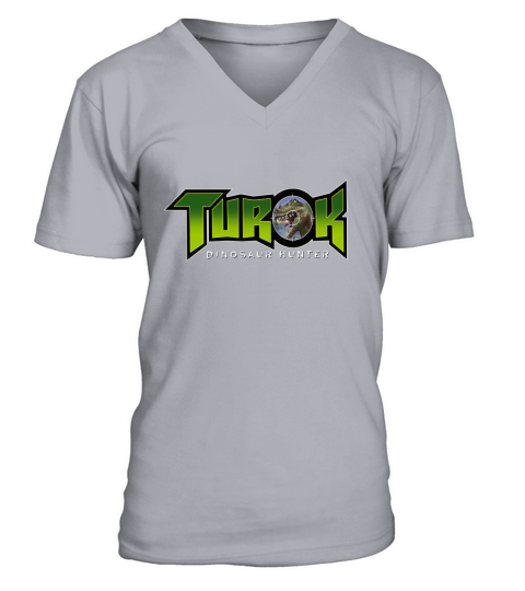 turok dinosaur hunter V-Neck T-shirt