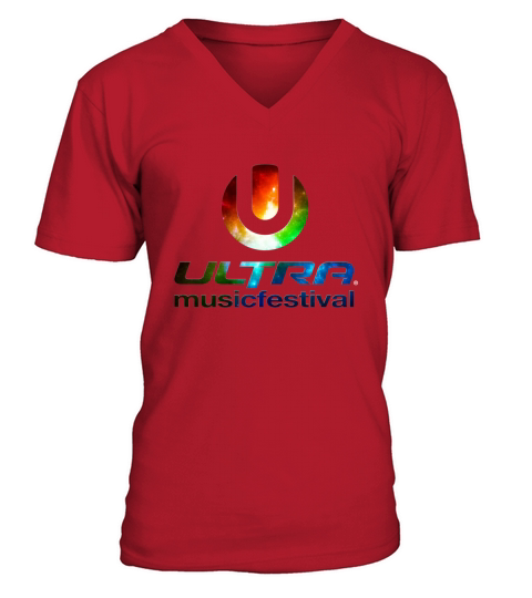 Ultra Music Festival Baseball V-Neck T-shirt