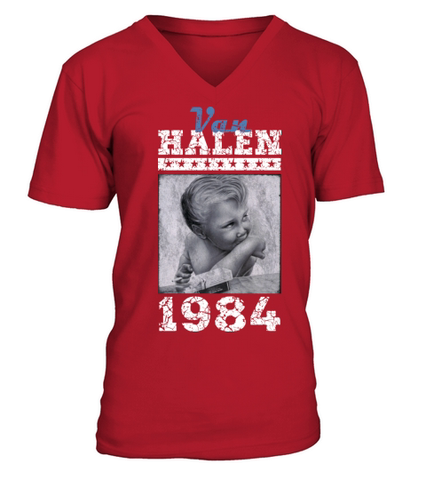 Van Halen Smooking Baby Shirt V-Neck T-shirt
