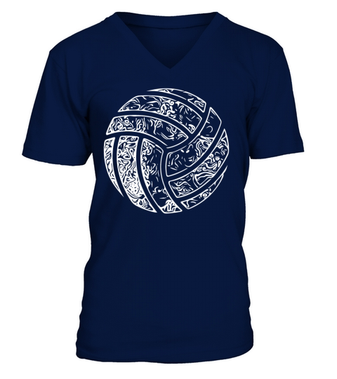 Vintage Volleyball - Vintage Handball Design V-Neck T-shirt