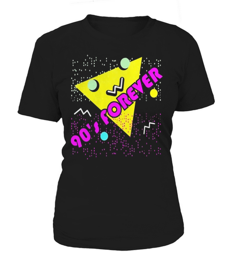 90s Forever T-Shirt Retro 1990s Vintage Style Tee-Shirt Women's T-Shirt