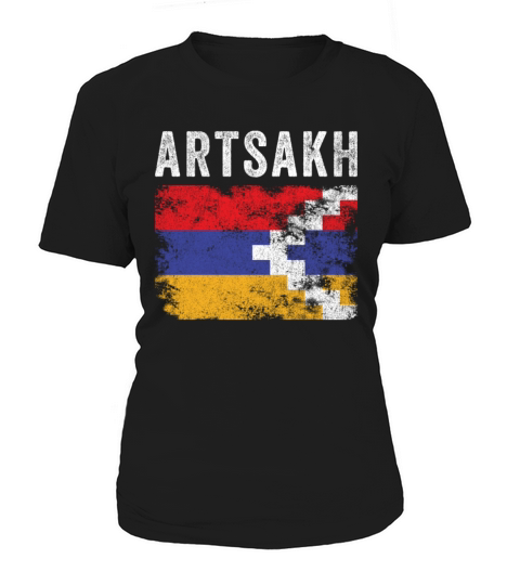 Artsakh Flag Distressed - Artsakhi Flag Women's T-Shirt