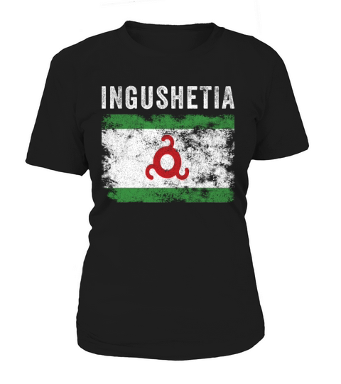 Ingushetia Flag Distressed - Ingush Flag Women's T-Shirt