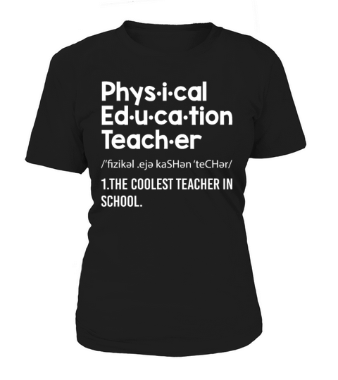 Physical Education Teacher Funny Definition Women's T-Shirt