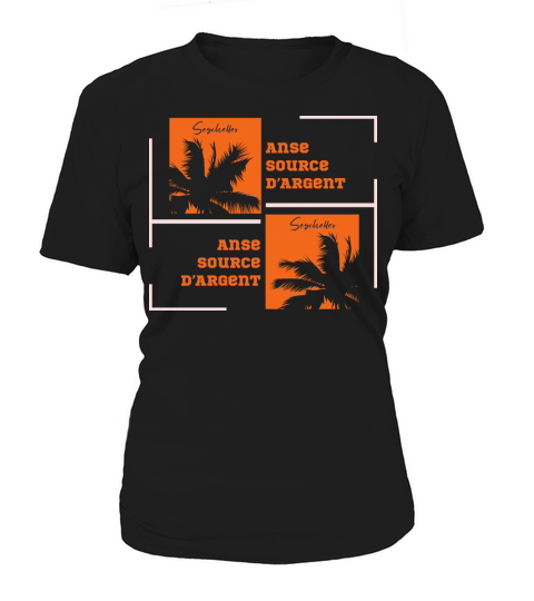 Seychelles Indian Ocean vintage sunset souvenir Women's T-Shirt