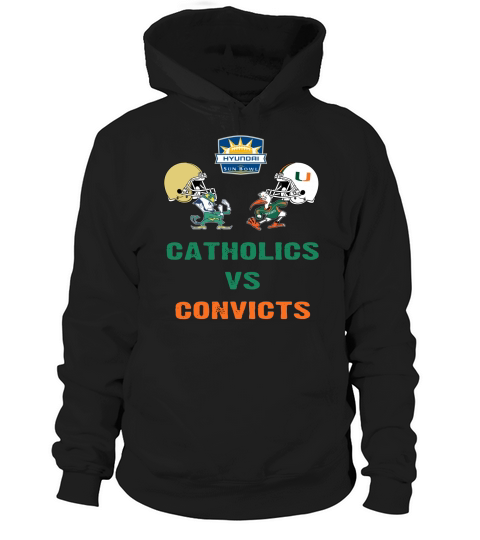 Catholics Vs. Convicts 1988 Classic T Shirt Vintage Hoodie Unisex