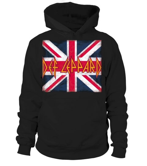 def leppard union jack Hoodie Unisex