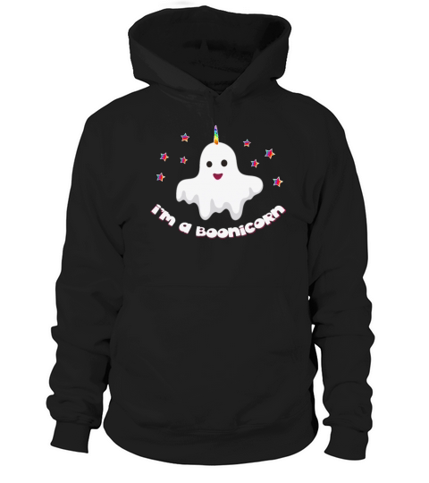 Funny Halloween Ghost Im a boonicorn Hoodie Unisex