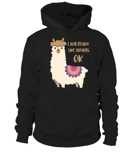FUNNY LLAMA LOVER FUNNY ALPACA CUTE ANIMALS Hoodie Unisex