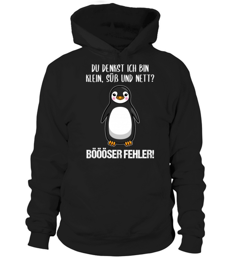 Penguin Small Sweet Nice Funny Quote Gift Hoodie Unisex