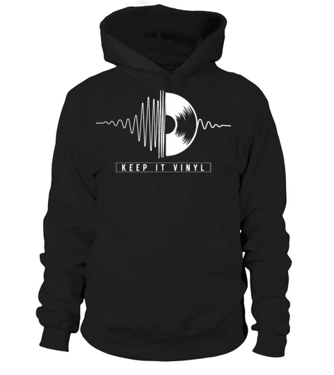 Vinyl Music DJ Record Men Vintage Vinyl Hoodie Unisex
