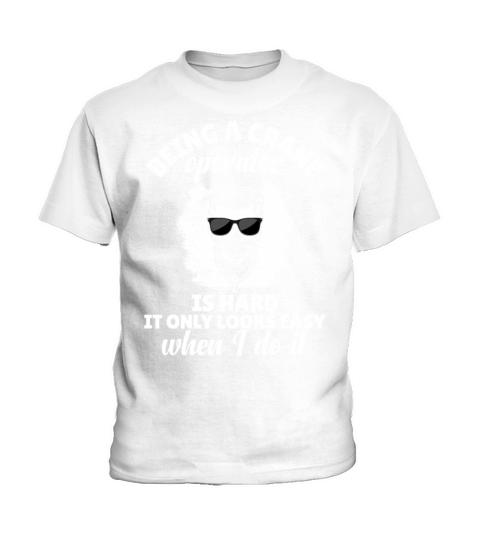 Crane Operator Driver Accessories Kids T-Shirt
