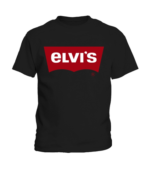 ELVIS - Levis Style Logo Kids T-Shirt