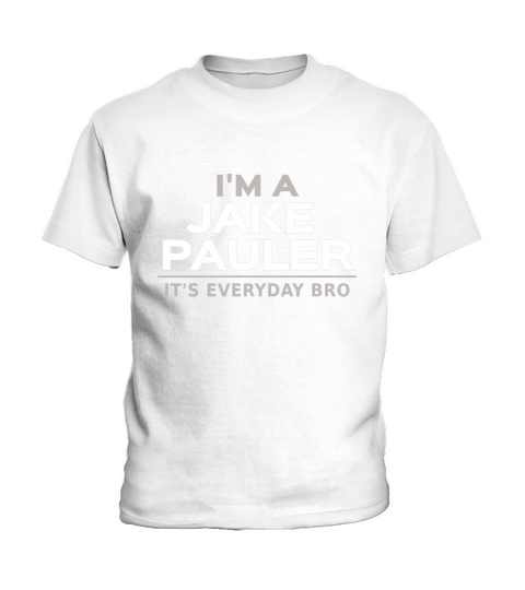 i am a jake pauler shirt its everyday bro la paul Kids T-Shirt