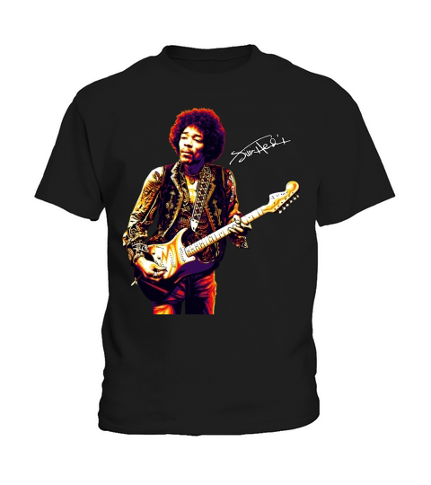 Jimi Hendrix Signauture Kids T-Shirt