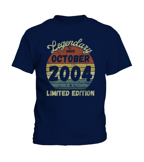 Legendary since October 2004 - 18th Birthday Kids T-Shirt