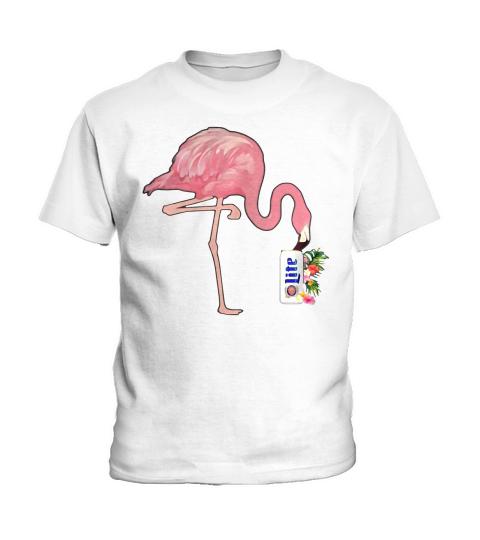 Miller Lite Pink Bird shirt Kids T-Shirt