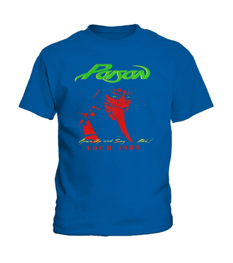 Poison Band Tour 1989 Kids T-Shirt