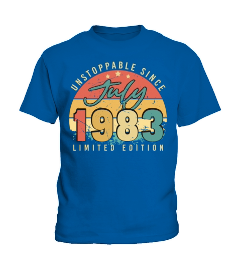 Retro July 1983 Kids T-Shirt